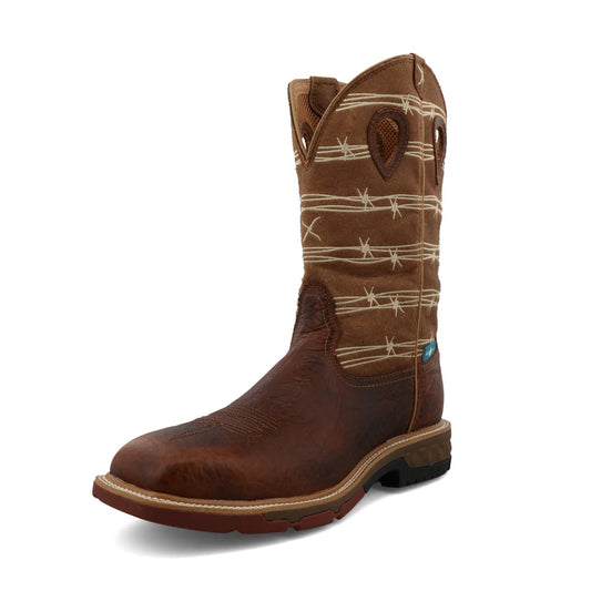 Twisted X 12” Work Boot- Alloy Toe