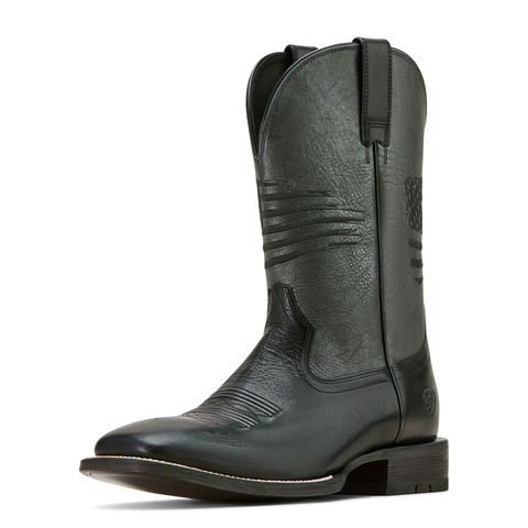 Ariat Mens Circuit Patriot Boot - Black Night