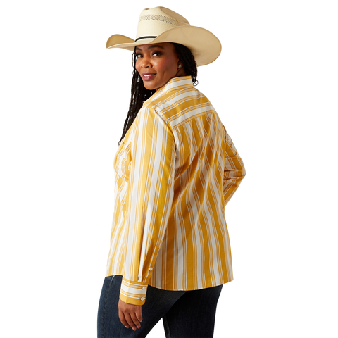 Ariat Women's WR Kirby Long Sleeve Shirt Nugget Stripe