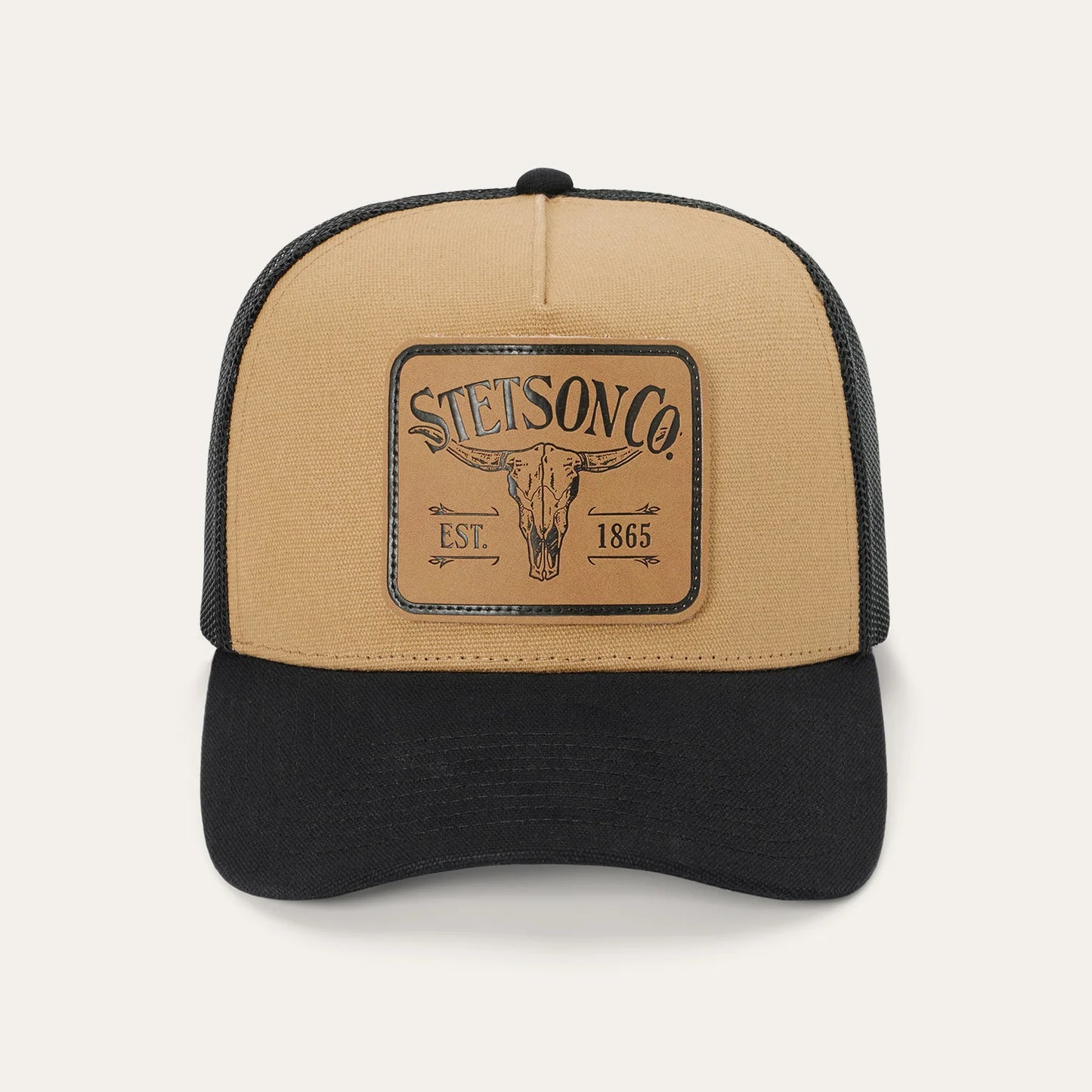 Stetson Longhorn Patch Trucker Hat