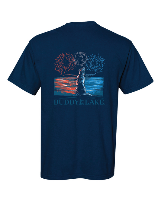 BBL Fireworks Adult S/S Navy SZ M