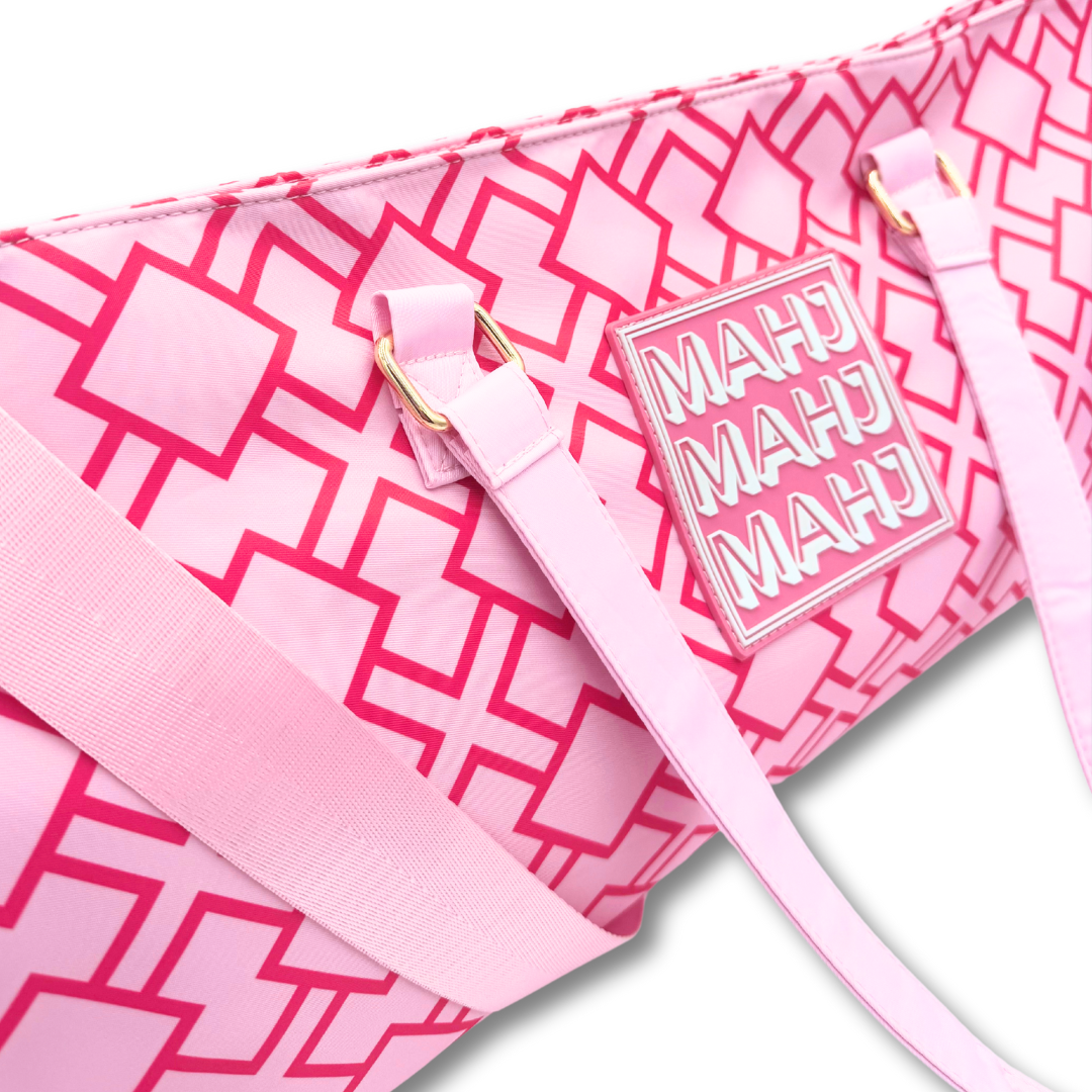 My Fair Mahjong - Premium Mahjong Tote Bag | Zipper, Perfect Width and Height | Carry All your Mah Jongg Accessories