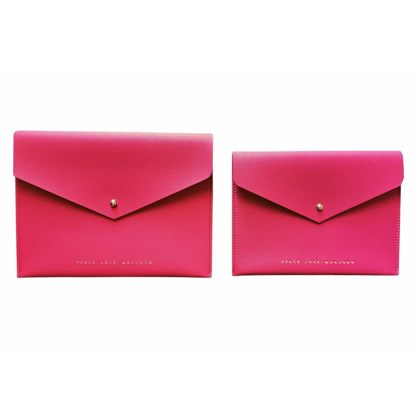 Peace Love Mahjong - Card Clutch