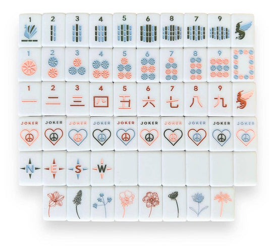 Peace Love Mahjong - OG Mahj Tiles - Desert Dreams Tiles