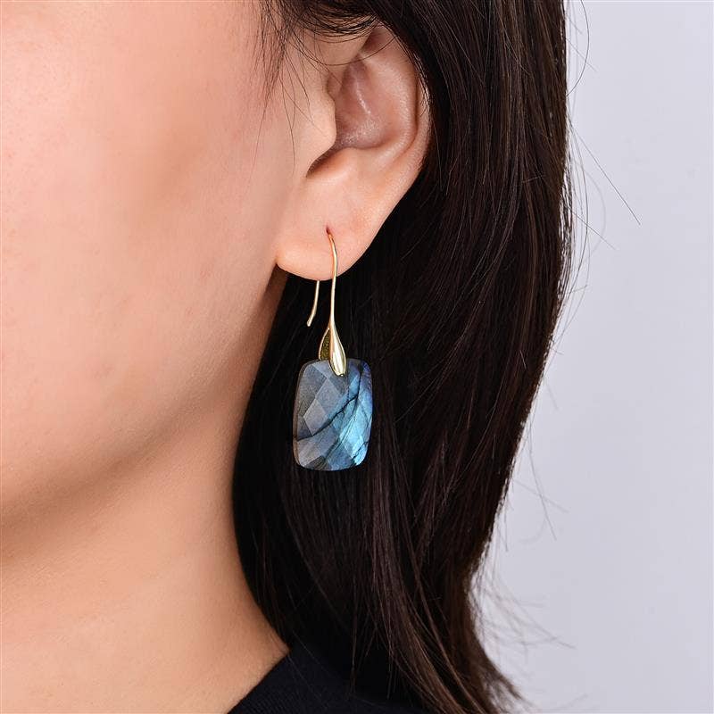 Cape Diablo - Labradorite Glow Drops Earrings
