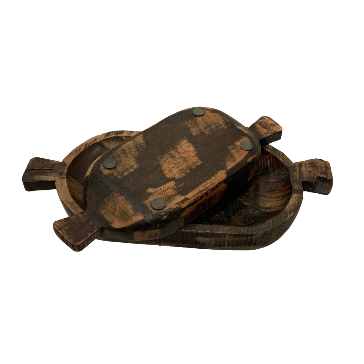 Wilco Home - Set of 2  Reclaimed Eucalyptus Wood Tobago Bowls