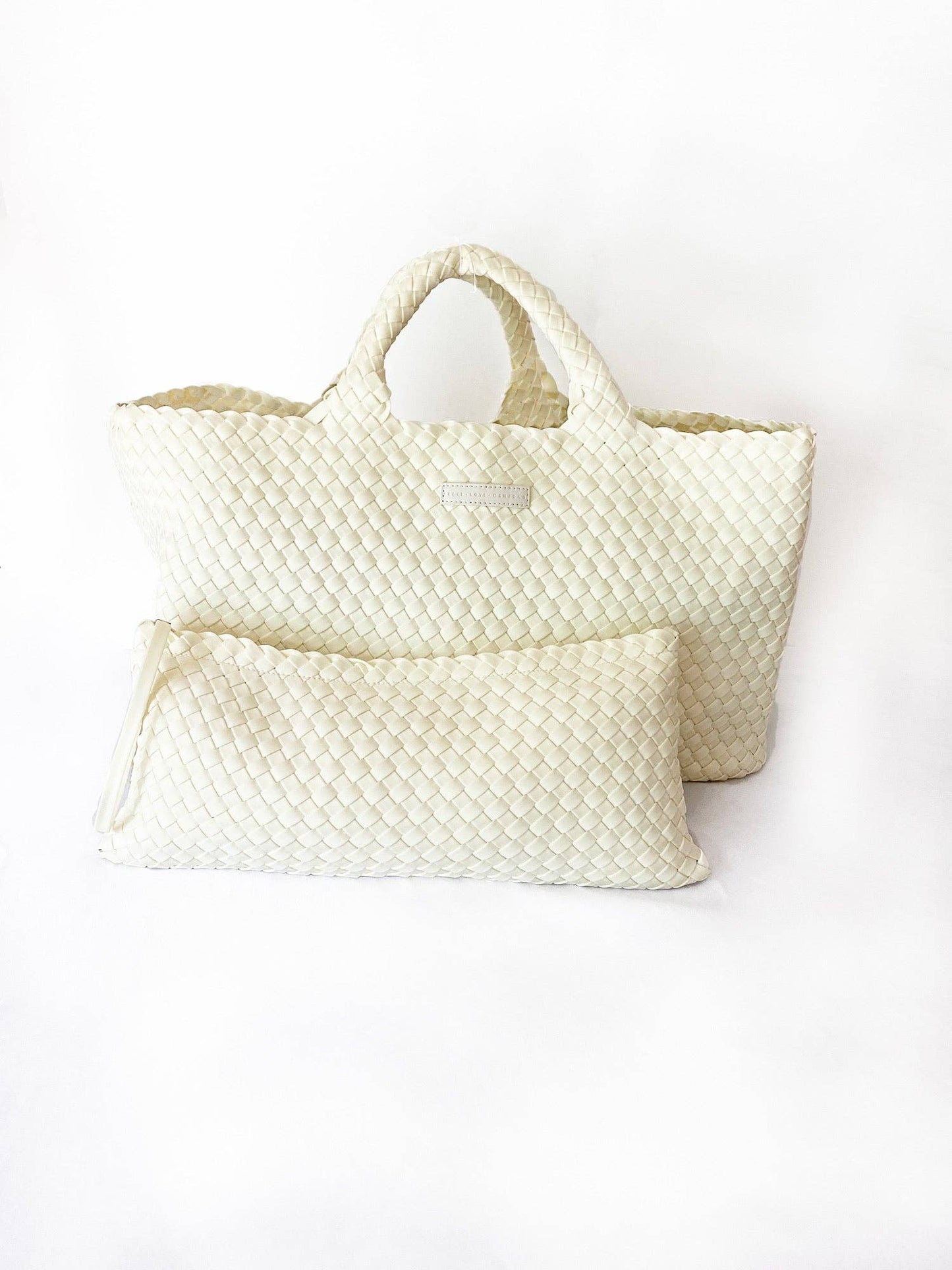 Peace Love Mahjong - Woven Mahjong Carryall - 6 Colors