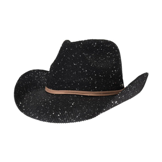 C.C Beanie - Kids' Vegas Sequin Cowboy Hat