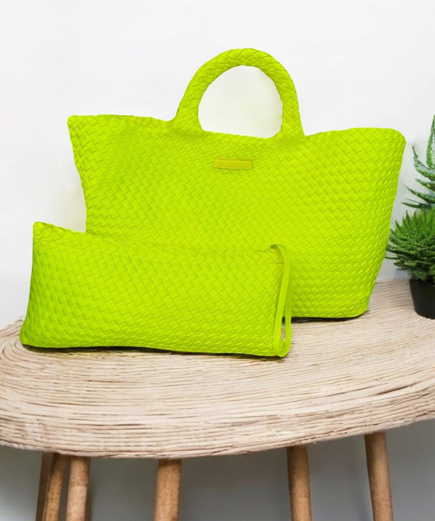 Peace Love Mahjong - Woven Mahjong Carryall - 6 Colors