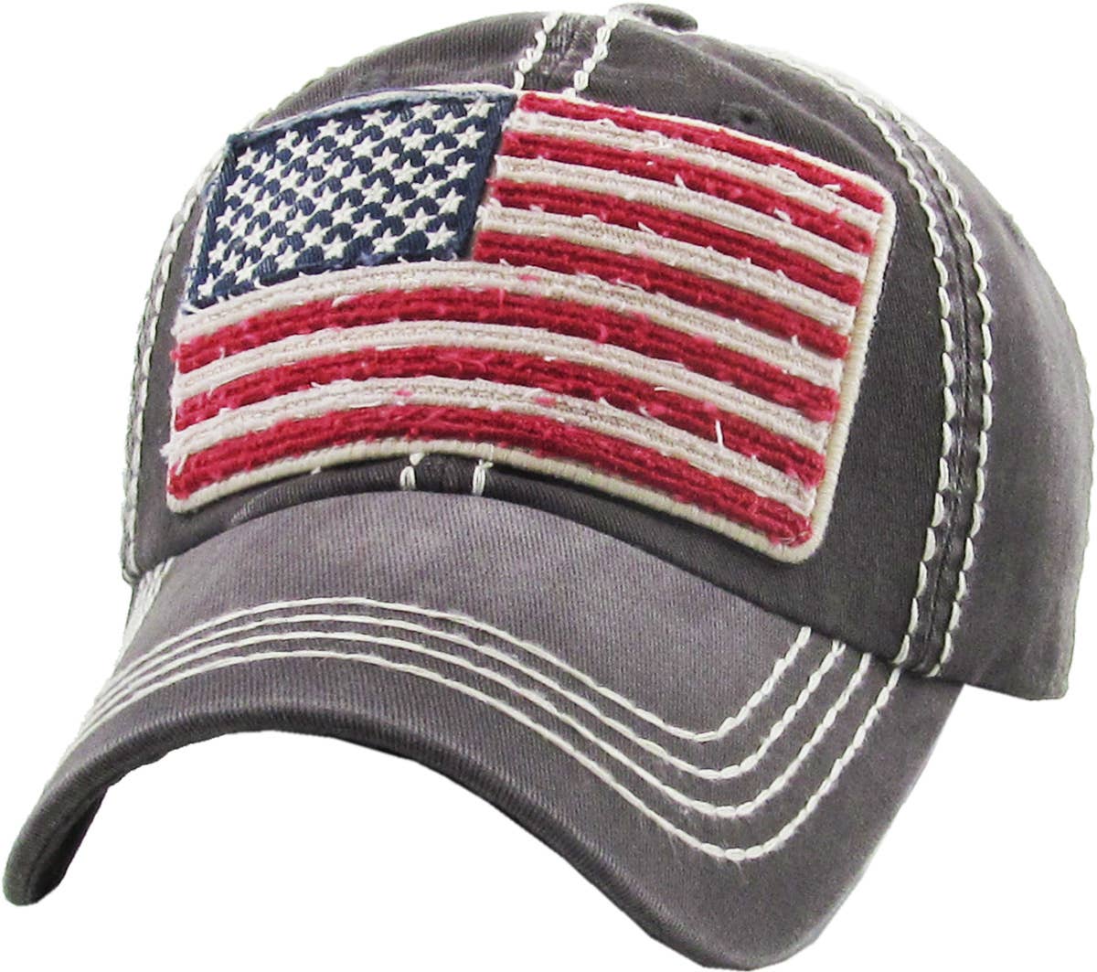 KBETHOS - USA Flag Vintage Ballcap