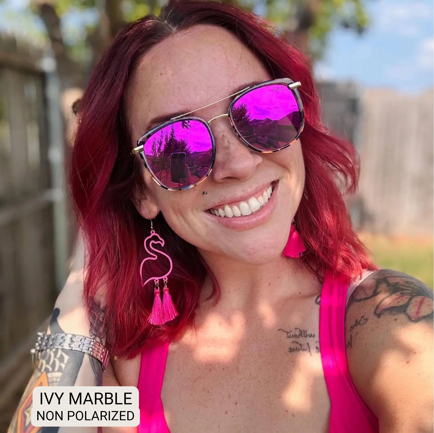 DAX Eyewear - Ivy - Women's Oversized Square Sunglasses