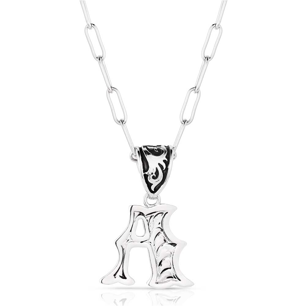 Montana Silversmith - Western Initial Necklace