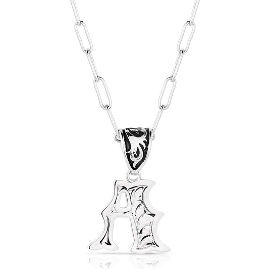 Montana Silversmith - Western Initial Necklace