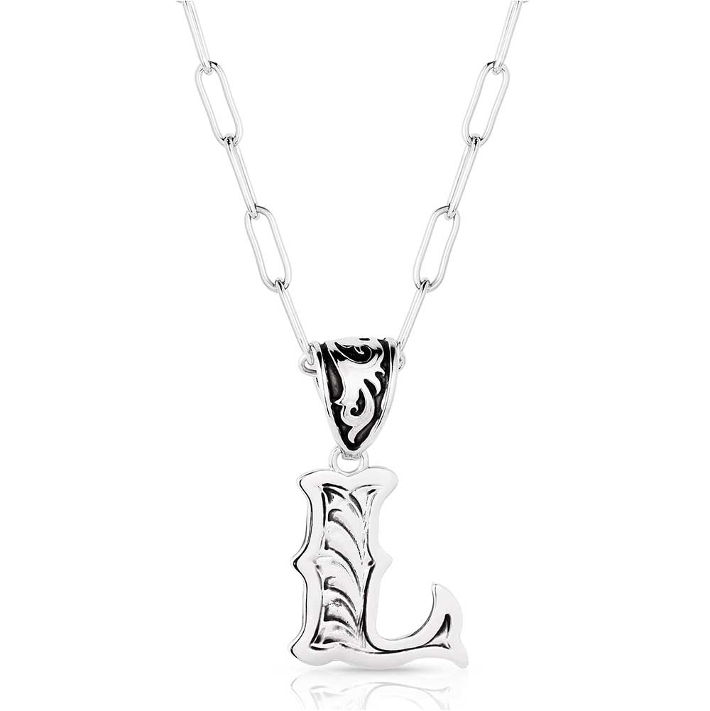 Montana Silversmith - Western Initial Necklace