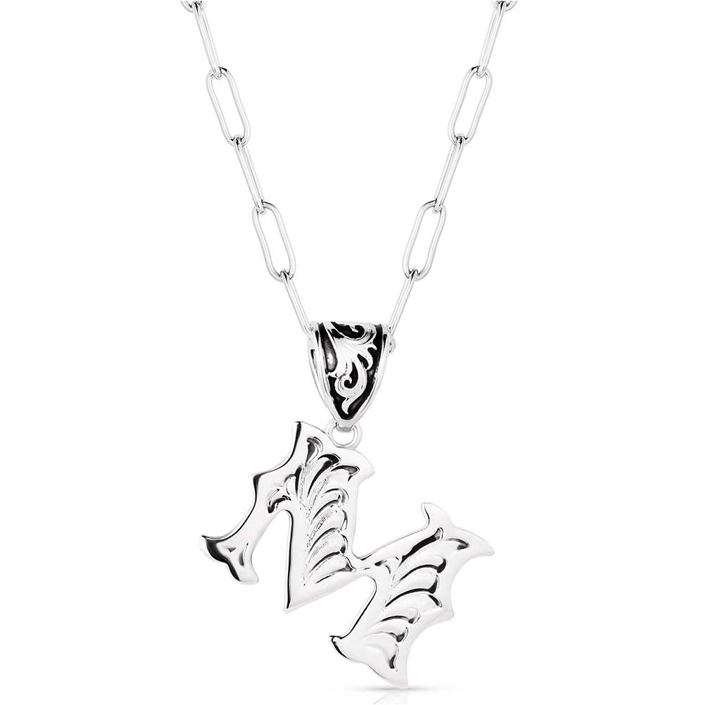 Montana Silversmith - Western Initial Necklace
