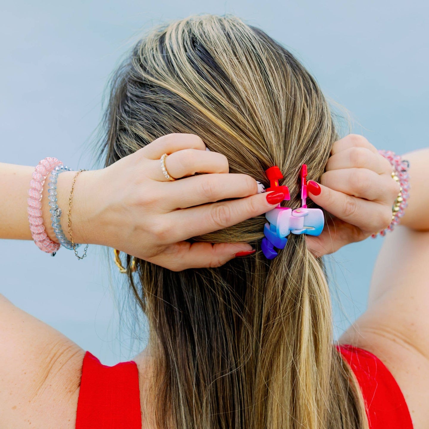 TELETIES - Classic Hair Clip | Small | Miss. Americana