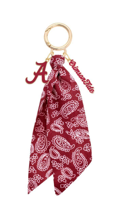Canvas Style - Alabama Crimson Tide Logo Bandana Bag Charm