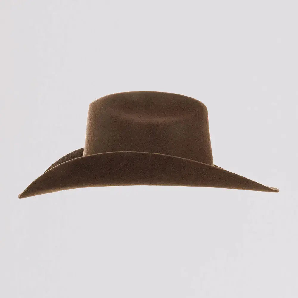 American Hat Makers - 100% Wool Felt Western Cowboy Hat - Style Cattleman