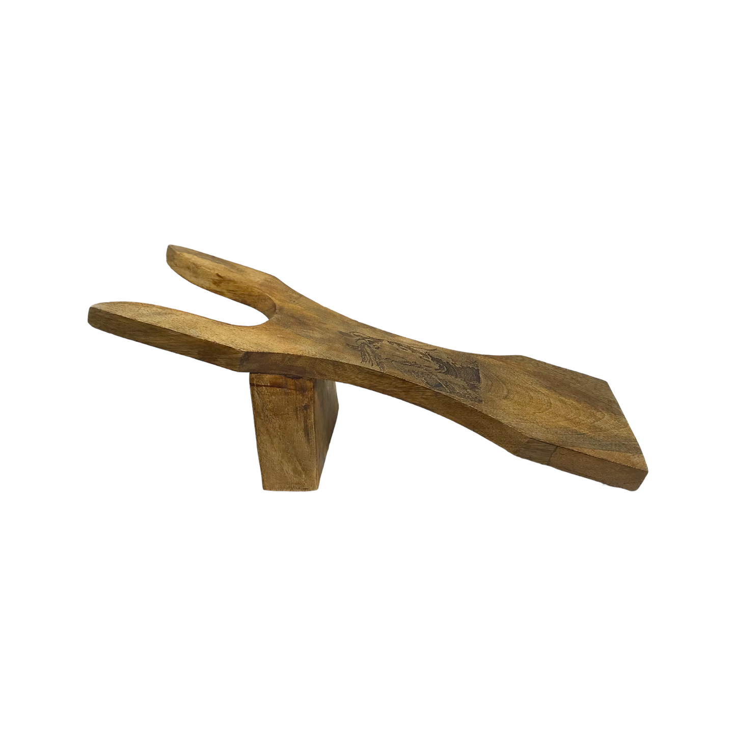 Wilco Home - Branding Iron Laser Etched Mango Wood Bootjack