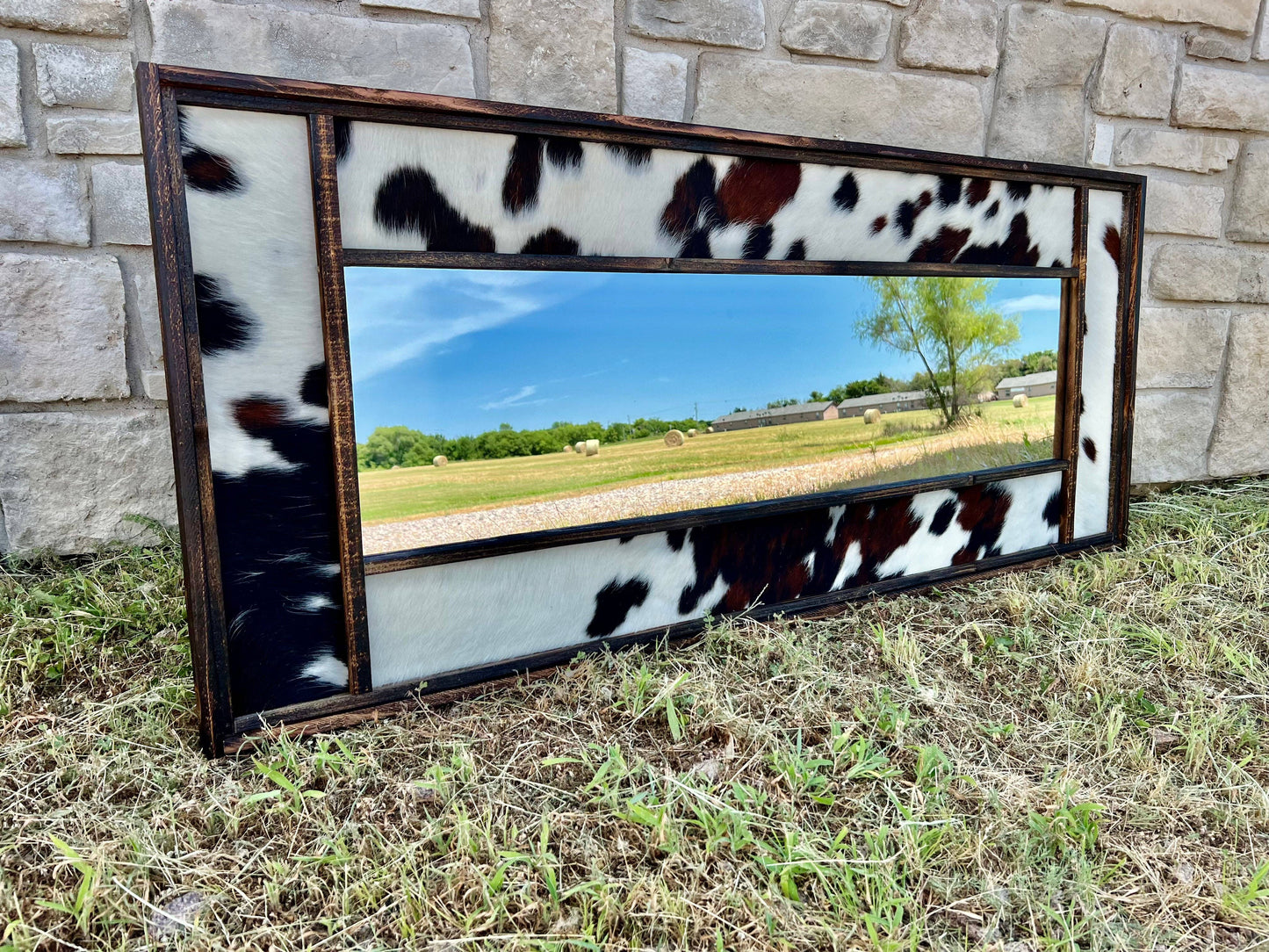 Cowhide Body Mirrors