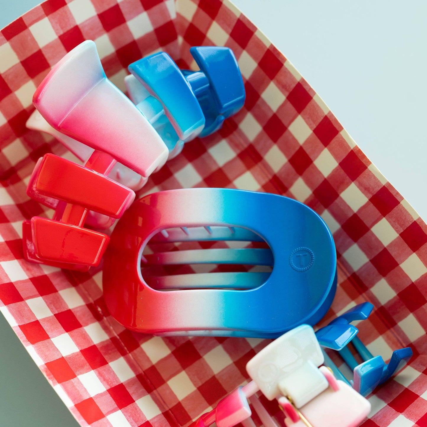 TELETIES - Classic Hair Clip | Large | Miss. Americana