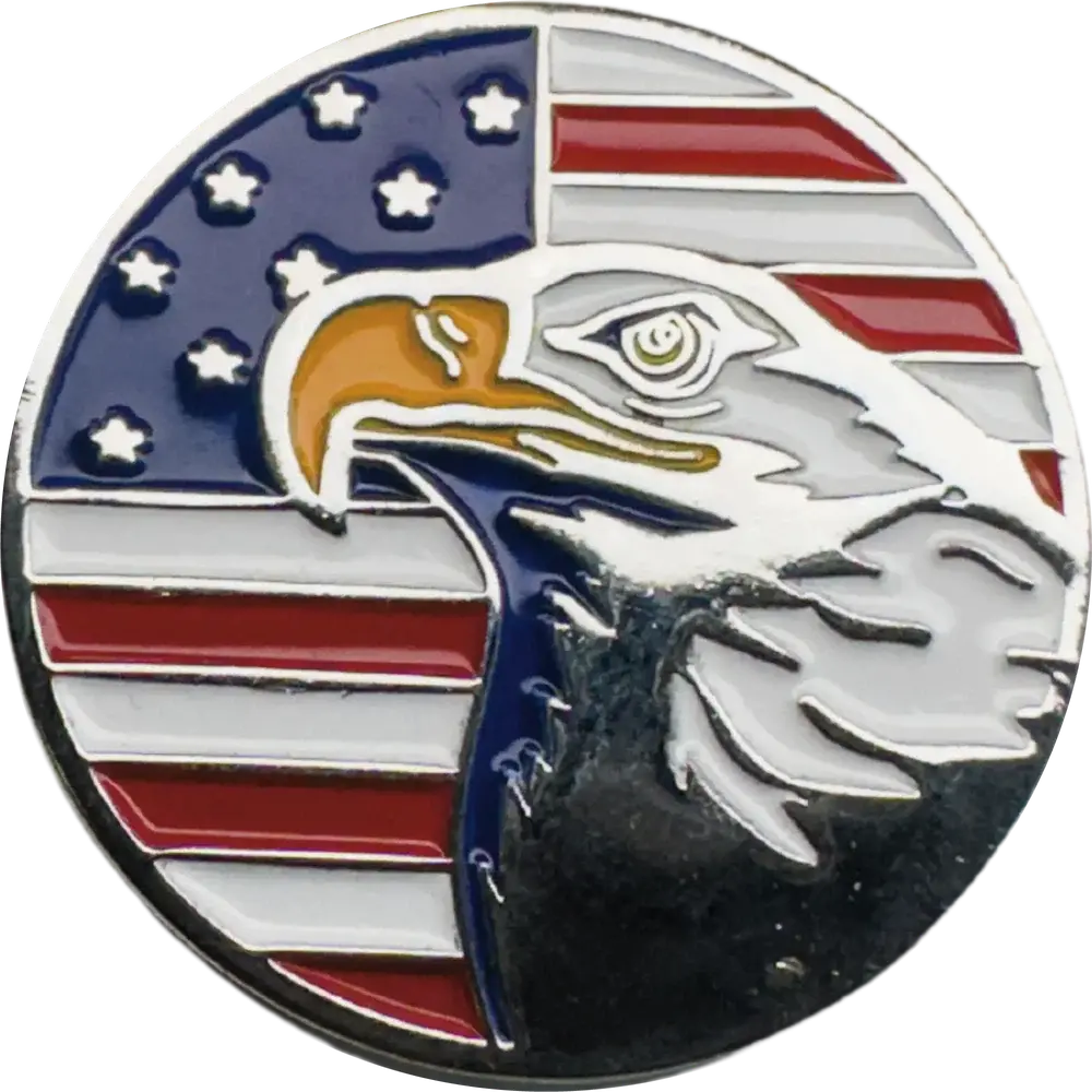 AHM Flag Eagle | Magnetic Hat Pin