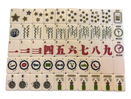Hip Hip Mahjong Celebration Tiles