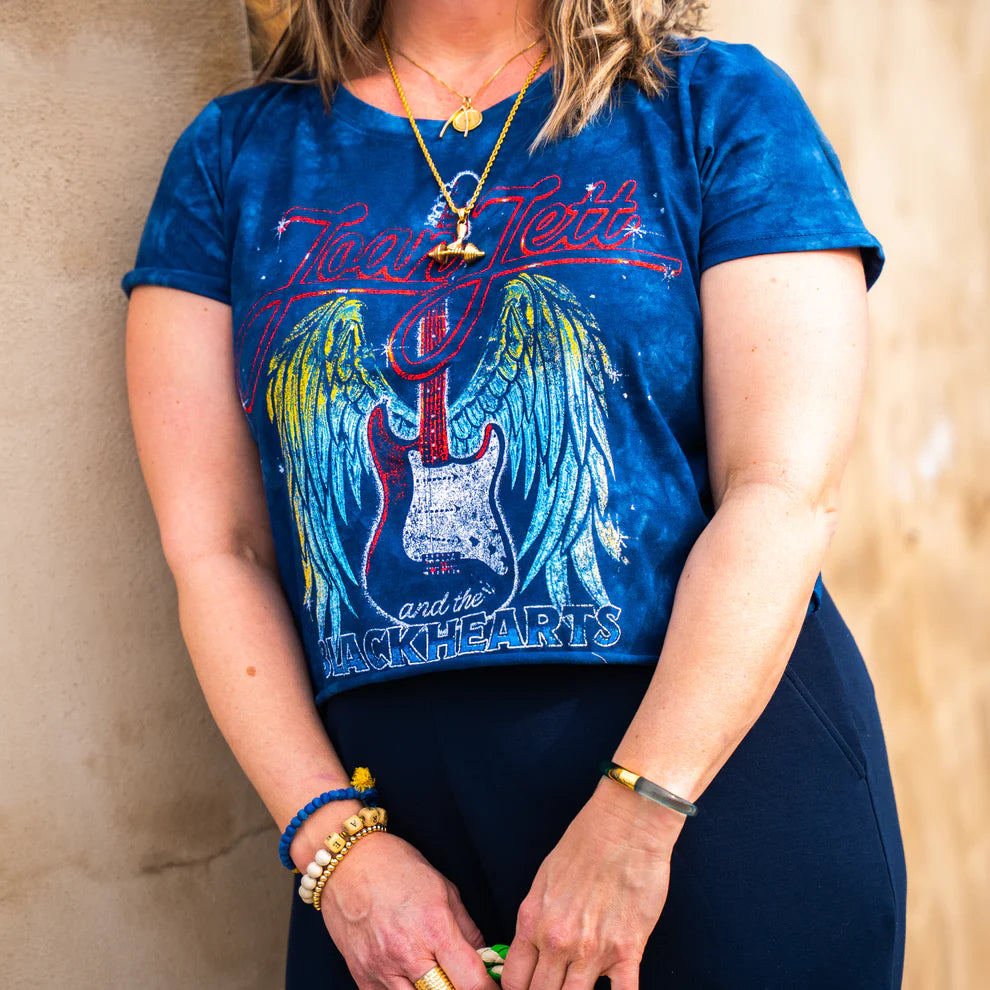 Prince Pete Joan Jett Crop T-Shirt
