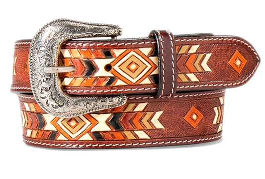 Ariat Hand Tooled Southwest Belt